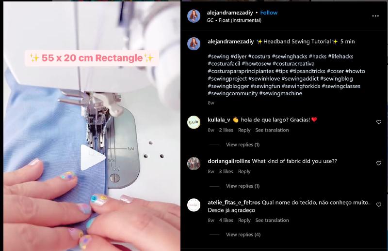 Alejandra Meza DIY&rsquo;s Headband