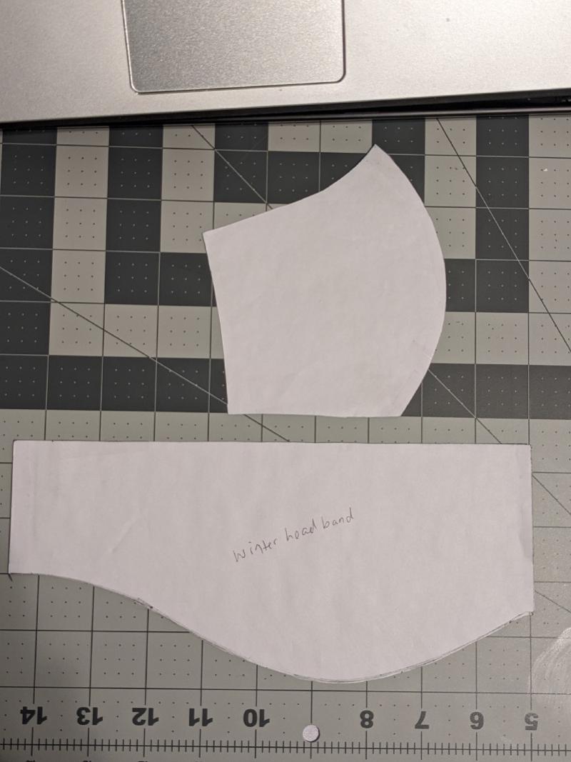 Pattern Drafting the Mask