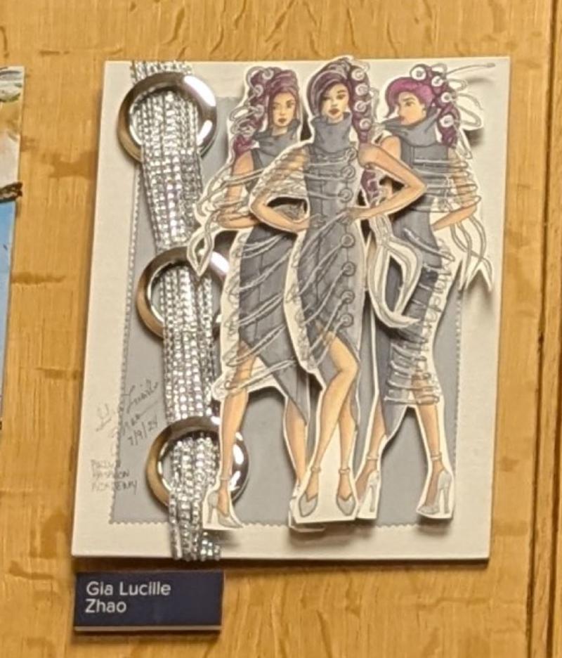 Gia's main look on canvas
